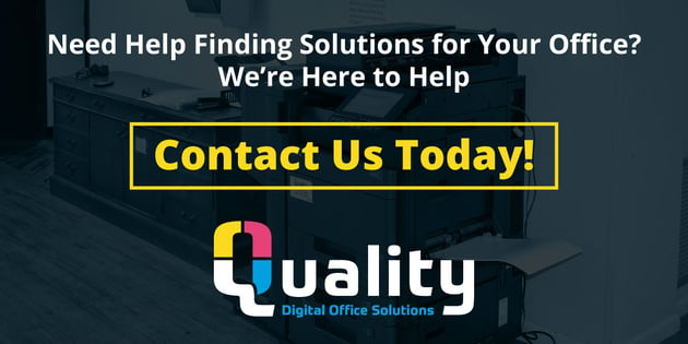 Need help finding solutions for your office? We're here to help. Contact us today!