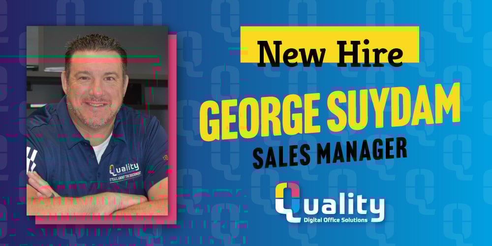 New Hire | George Suydam - Sales Manager